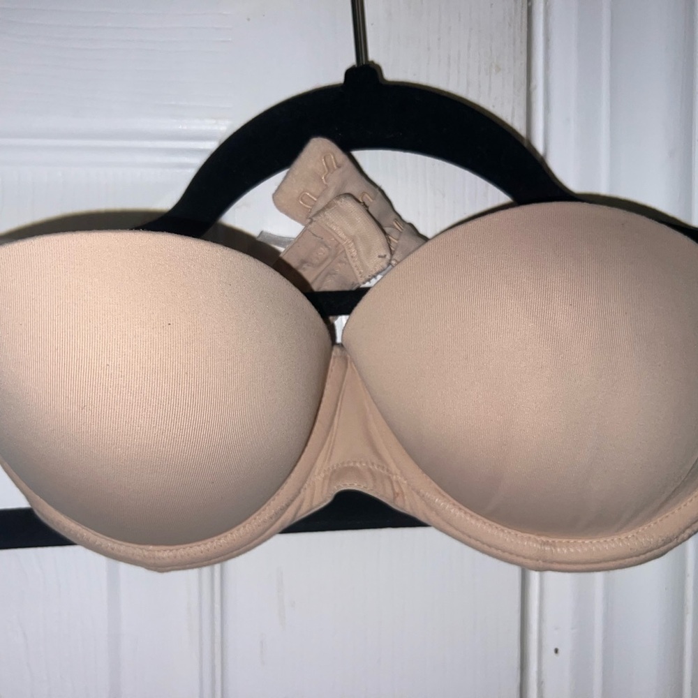 PINK Victoria's Secret Nude Underwire Bra